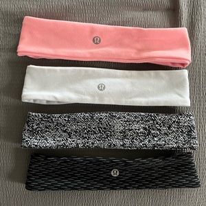 Lululemon 4 Headbands